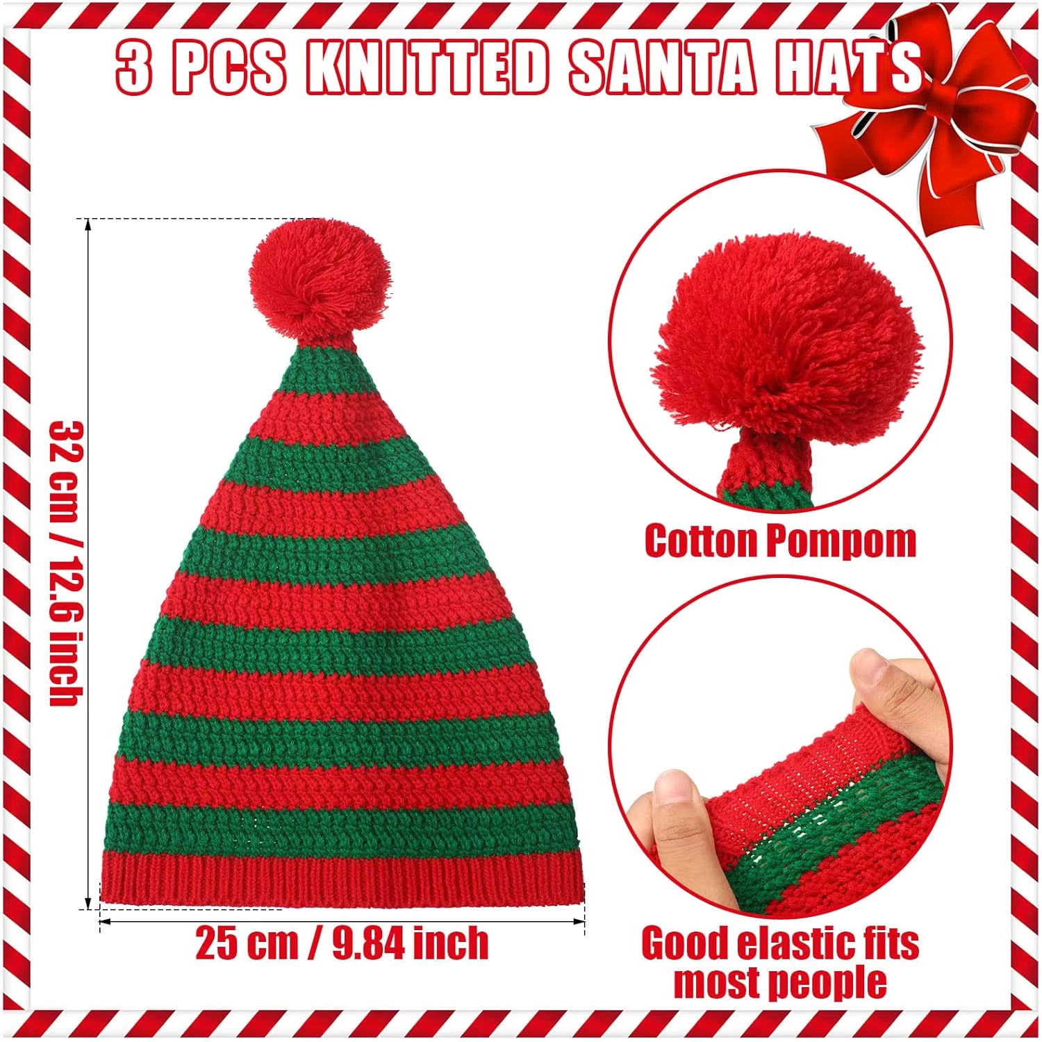 Christmas Hat Santa's Elves (3 options)