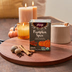 Pumpkin Spice, Caffeine Free Herbal Tea Bags, 16 Count