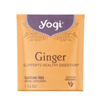 Tea Ginger, Caffeine-Free Organic Herbal Tea Bags, 16 Count