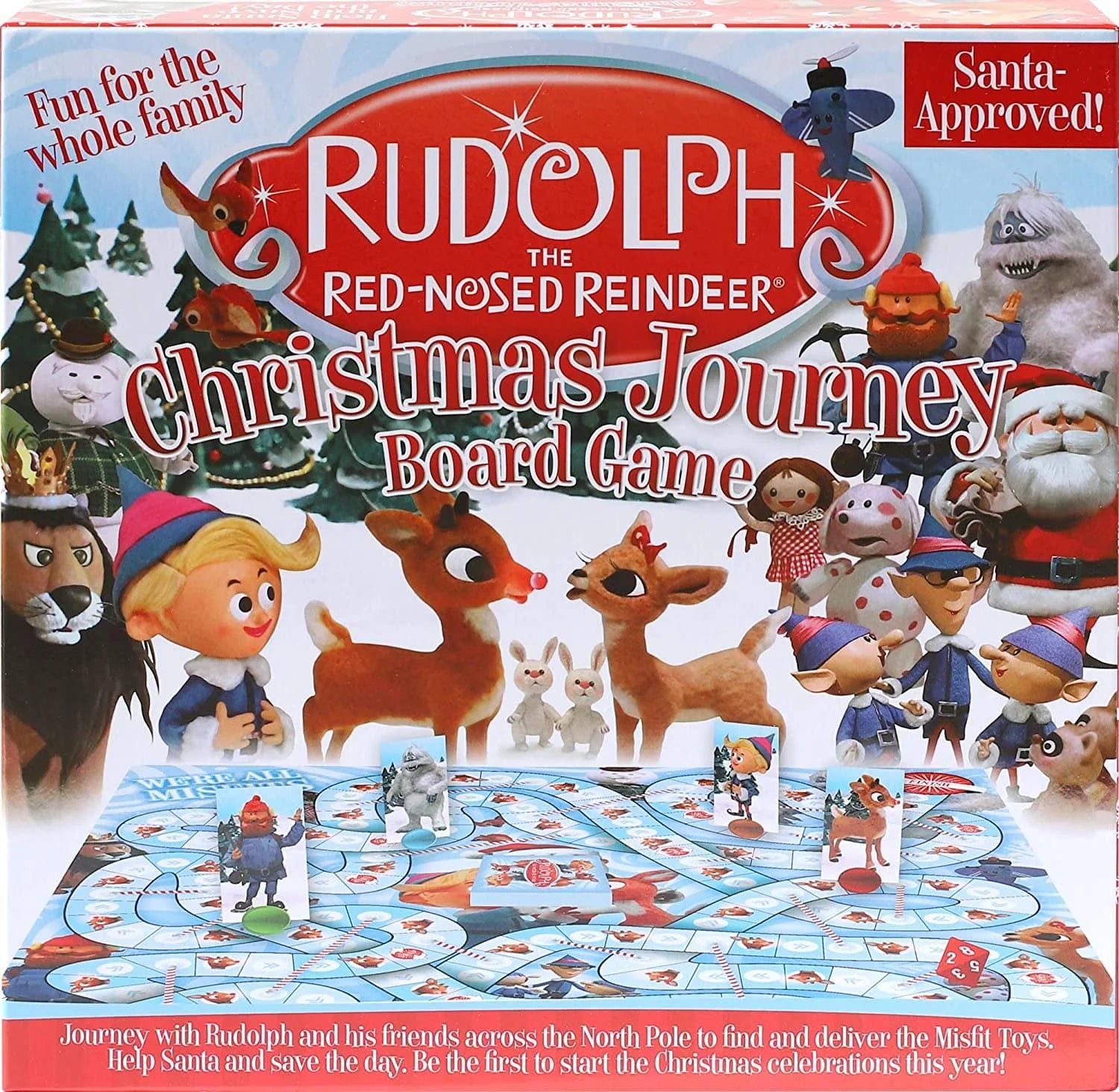 Rudolph the Red-Nosed Reindeer Board Game
