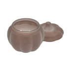 Pumpkin Snickerdoodle Swirl Scented 2-Wick 10Oz (284.3 G) Medium Flocked Pumpkin Jar Candle