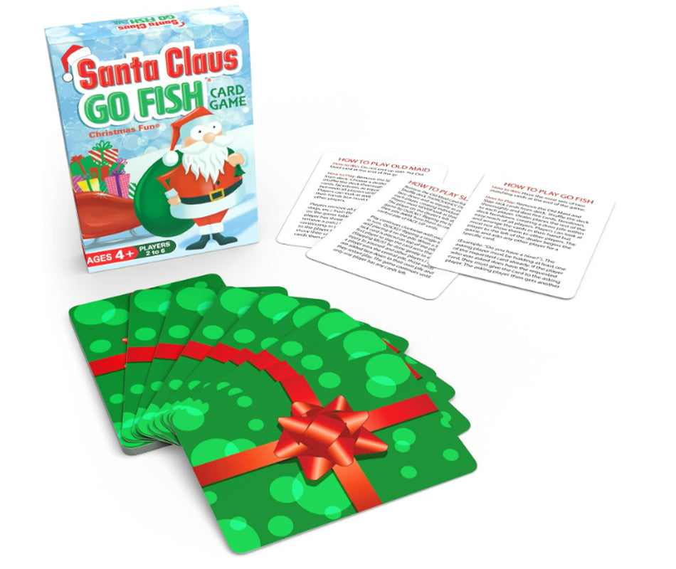 Santa Claus Go Fish – a Family Christmas Game for Kids Ages 4 and up | Go Fis