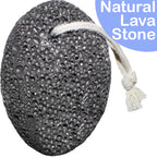 Natural Pumice Stone for Feet: Scrubber, Dead Skin Scraper Exfoliator, Pedicure Tools