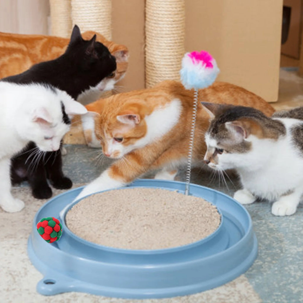 Funny Cat Toy Stretch Ball Juguetes Cats Creative Colorful Interactive Plush Toy for Christmas