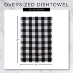 Fall Basics Kitchen Dishtowel Collection Printed & Plaid Fall Dish Towel Set, 18X28, Pumpkin Spice, 2 Count