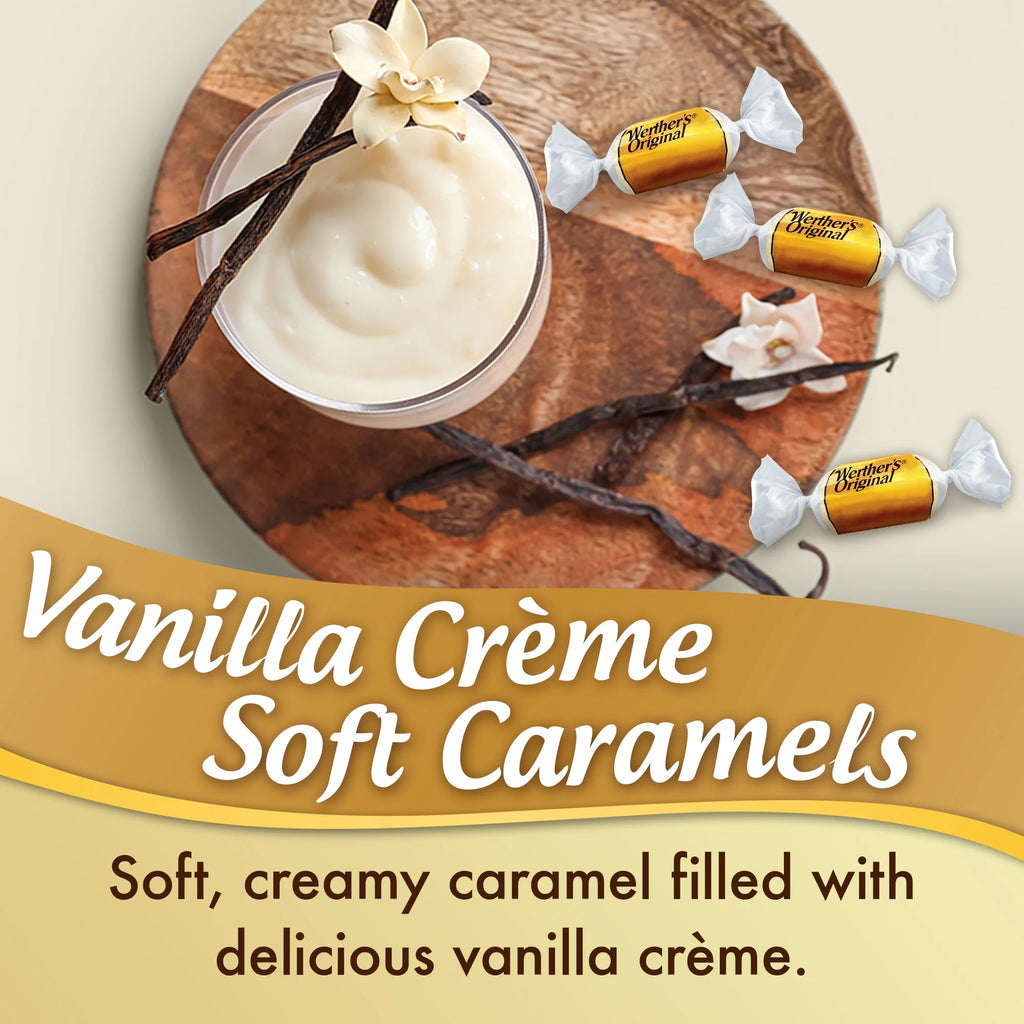 Soft Vanilla Crème Caramel Candy, 4.51 Oz Bag Storck