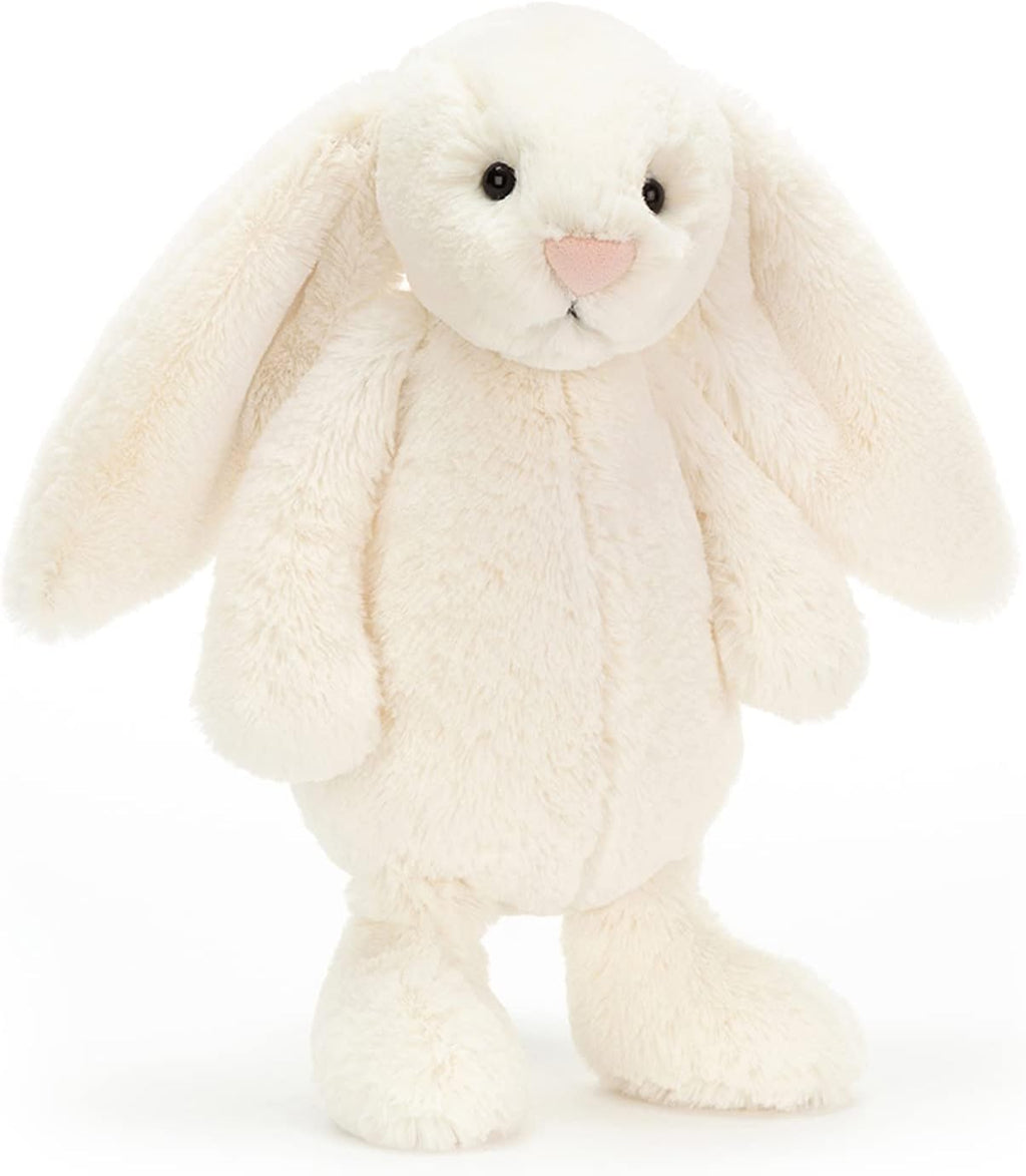 Bashful Cream Bunny Stuffed Animal, Medium 12 Inches | Rabbit and Bunny Plush Toy | Classic Children'S Gift