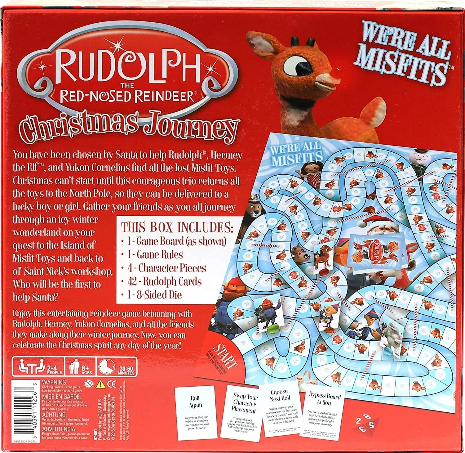 Rudolph the Red-Nosed Reindeer Board Game