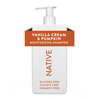 Limited Edition Moisturizing Shampoo, Vanilla Cream and Pumpkin, for Women and Men 16.5 Oz