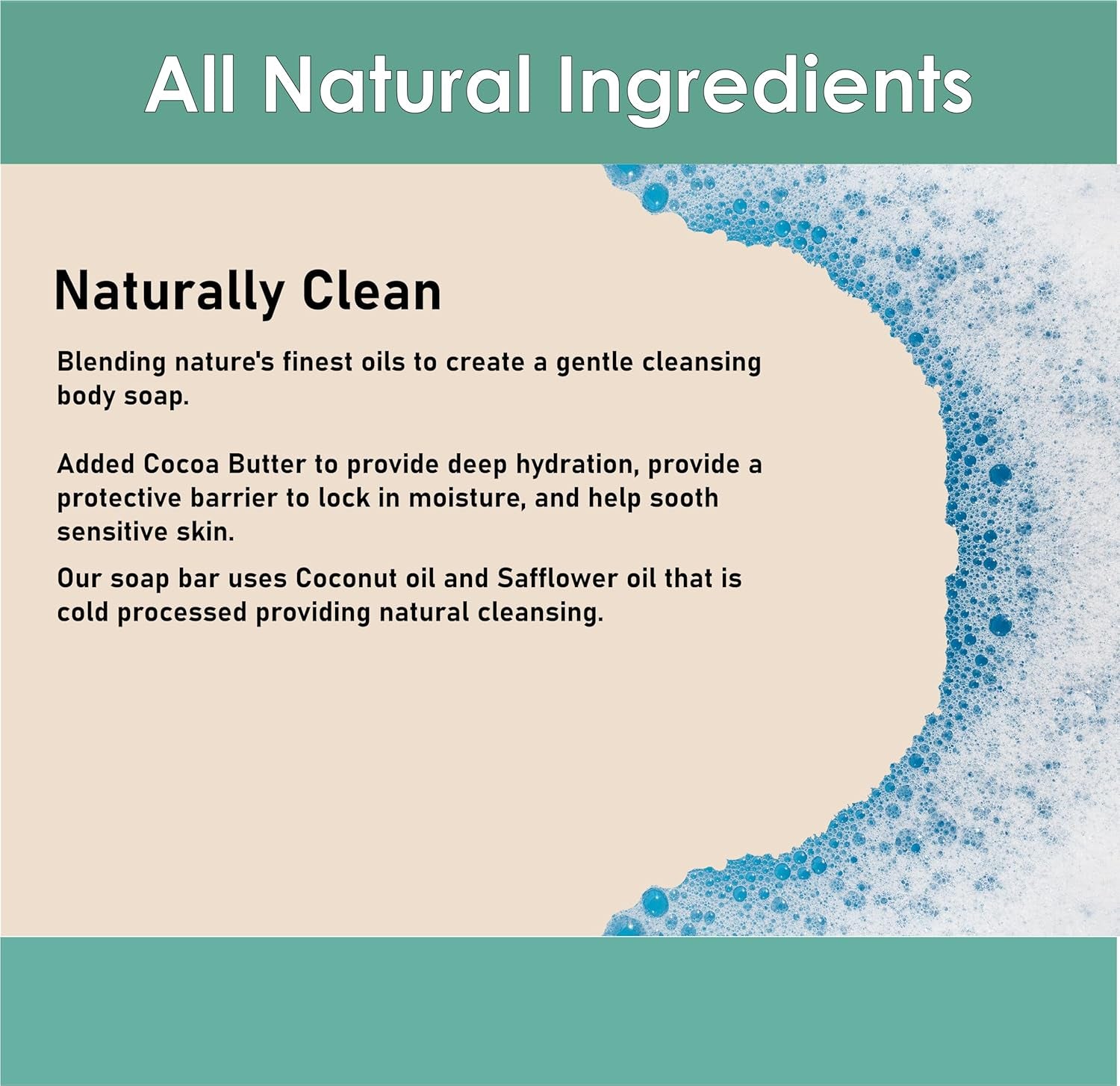 B4Nine Natural Soap Bar - Deep Cleansing and Hydration for All Skin Types - Nourishing with Coconut Oil and Cocoa Butter - Strawberry Bliss, 4.5 Oz