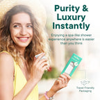 Stress Relief Steamer - Aromatherapy with Pink Grapefruit, Peppermint, Lemongrass and Rosemary - Calming and Relaxing for Anxiety Relief, Spa Aromatherapy Hot Tub - Must-Haves for Women and Men