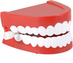 Wind up Teeth Chomping & Chattering Teeth Toys for Kids Birthday Party Favors, Novelty and Gag Gifts, 2.5" Inches (2-Pack)