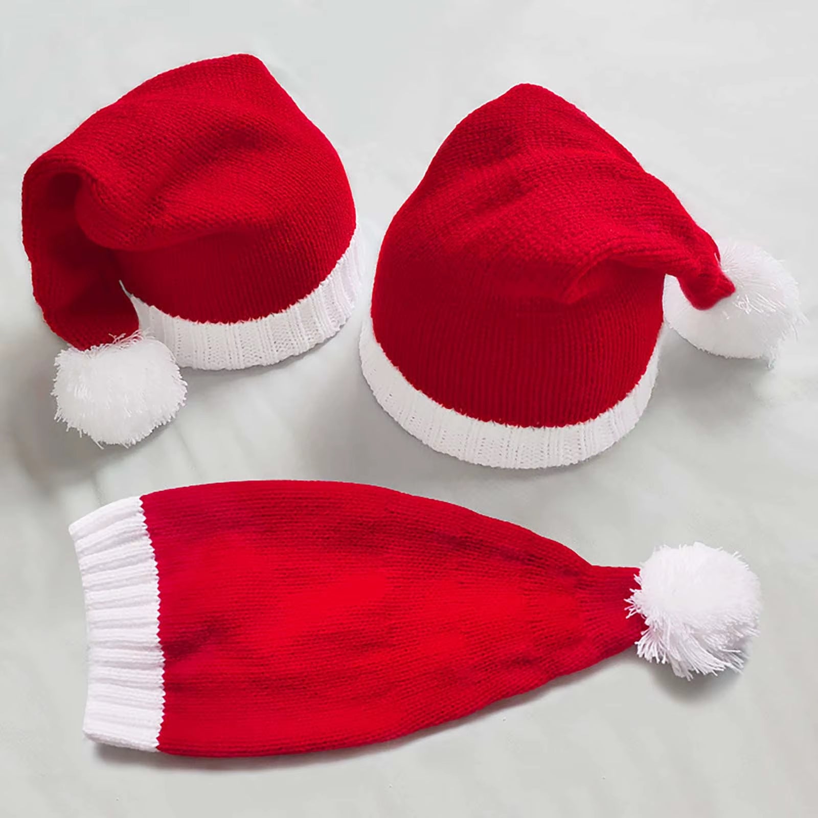 Snowfake Elk Hat Winter Thicken Knitted Velvet Cloth Adult Christmas Hat Merry Christmas Decor Gifts Happy New Year 2025 Naviida