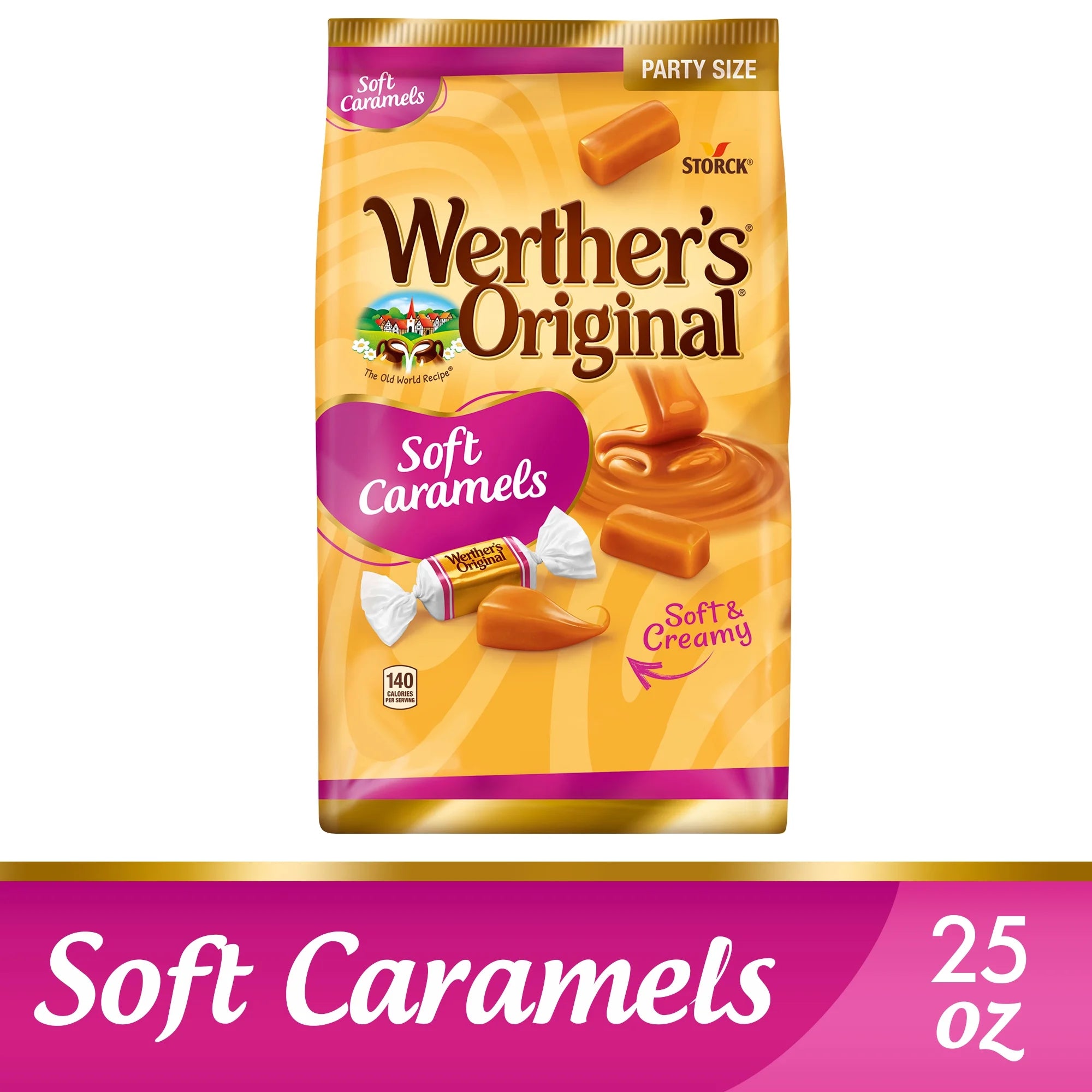 Soft Caramel Candy, 25 Oz