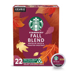 Starbucks Fall Blend, Medium Roast Coffee, Keurig K-Cup Coffee Pods, Arabica, 22 Count