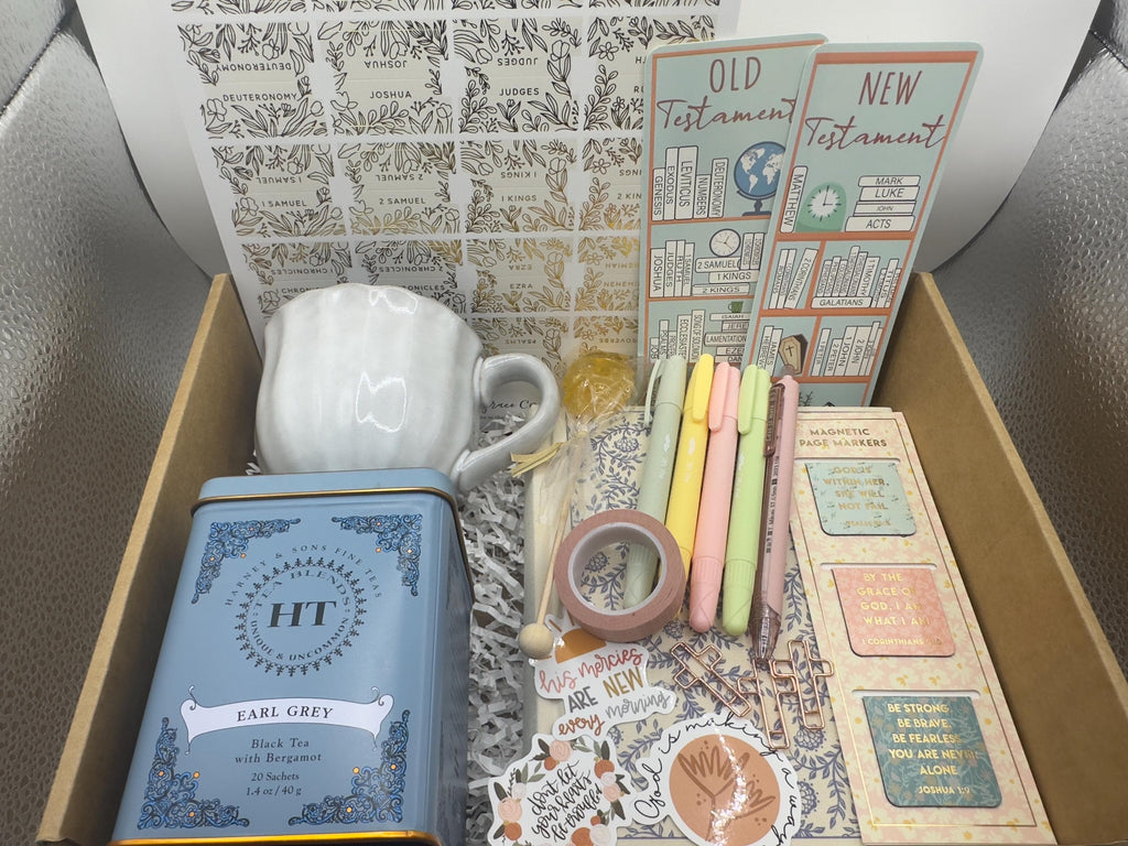 Bible Gift Box | Christian Devotional Set | Faith & Scripture Gift