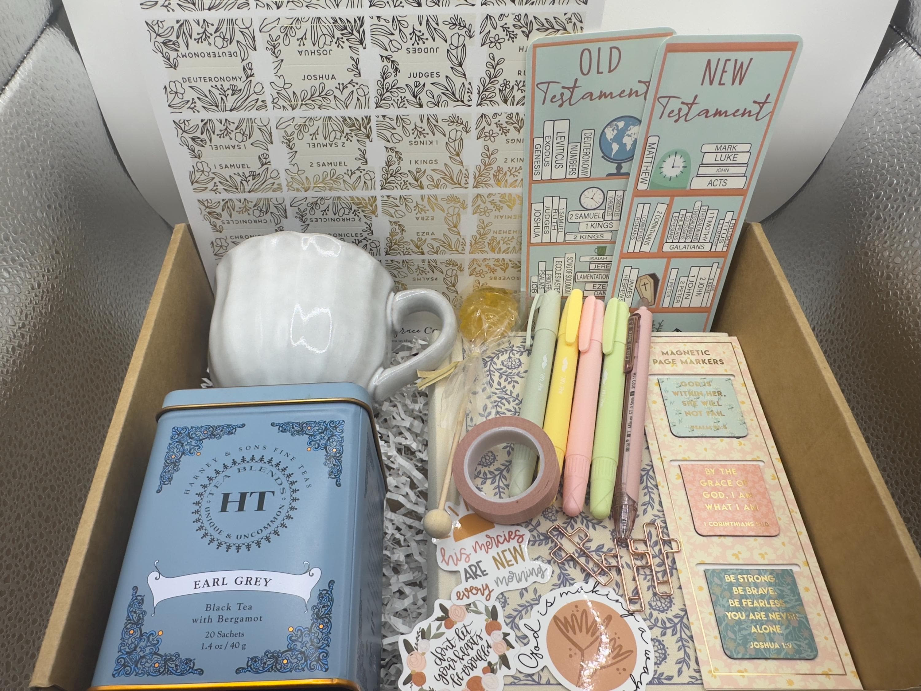 Bible Gift Box | Christian Devotional Set | Faith & Scripture Gift