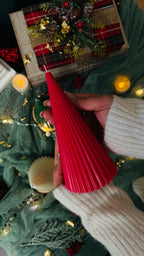 Christmas Tree Candle in Variety of Shapes: Holiday Scented Soy Candle / Xmas Decor