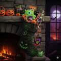 Halloween Stocking: Monster Mash