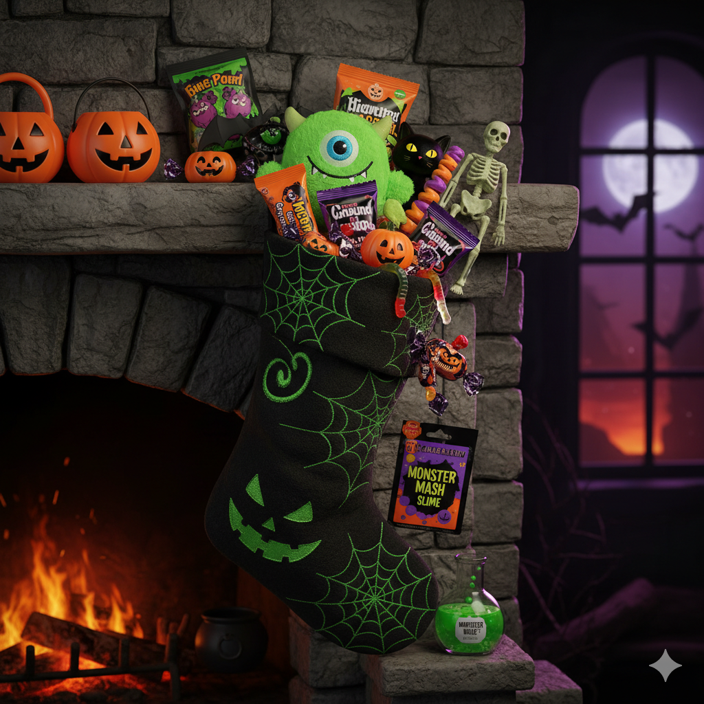 Halloween Stocking: Monster Mash